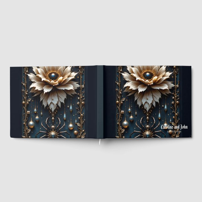 Livro De Visitas Aranha de Casamento – Guardiã do Florescer da Lua. (Completo)