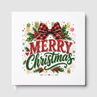 Livro De Visitas Arco Xadrez Natal Feliz