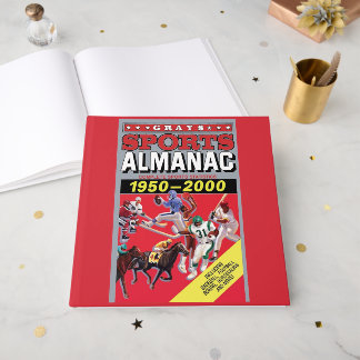Livro De Visitas Arte de Parede em Metal Almanaque Esportivo