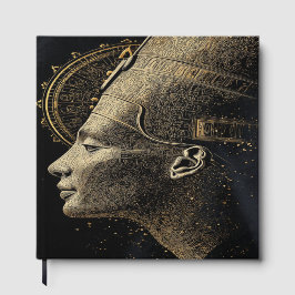 Livro De Visitas Arte Moderna Silhueta de Nefertiti
