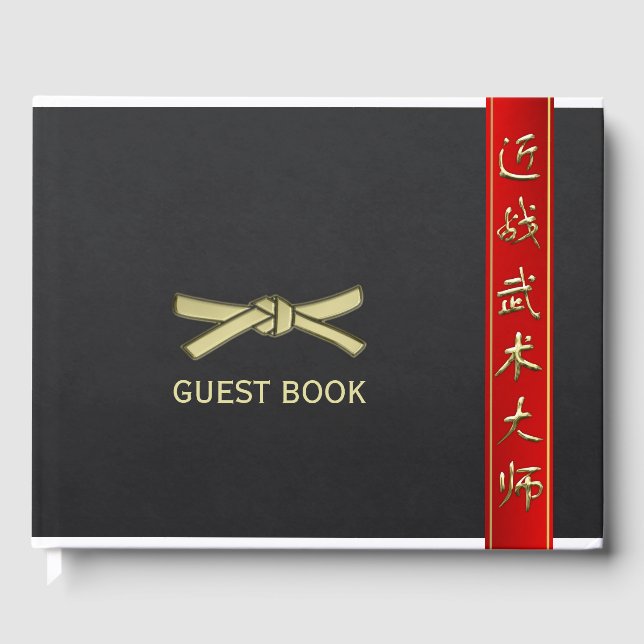 Livro De Visitas Artes marciais (Frente)