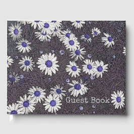 Livro De Visitas Artsy Daisies Guest Book