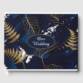 Livro De Visitas As folhas tropicais da nossa folha dourada