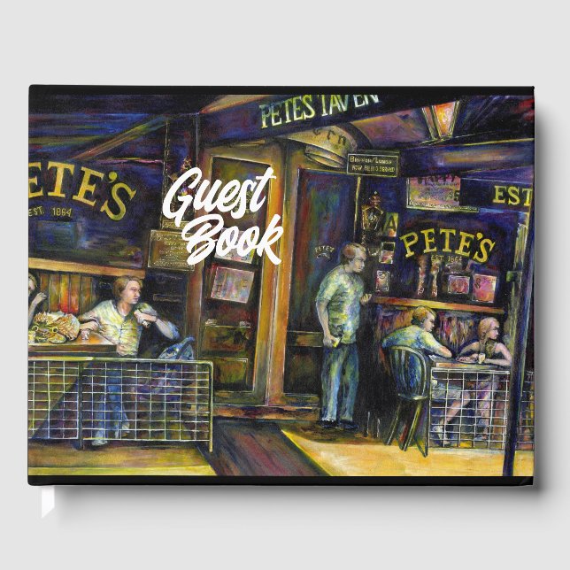 Livro De Visitas Assombrado pela Forma Amorfa das Sombras (Frente)