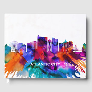 Livro De Visitas Atlantic City Skyline