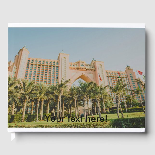 Livro De Visitas Atlantis The Palm, Abu Dhabi (Frente)