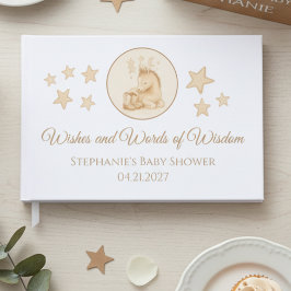 Livro De Visitas Baby Shower Guest Book - Little Horse with Stars
