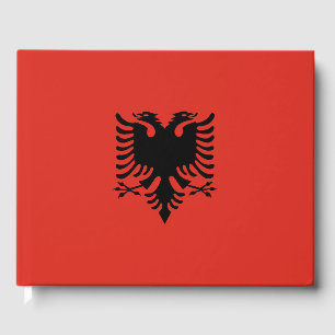Livro De Visitas Bandeira albanesa