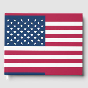 Livro De Visitas bandeira americana