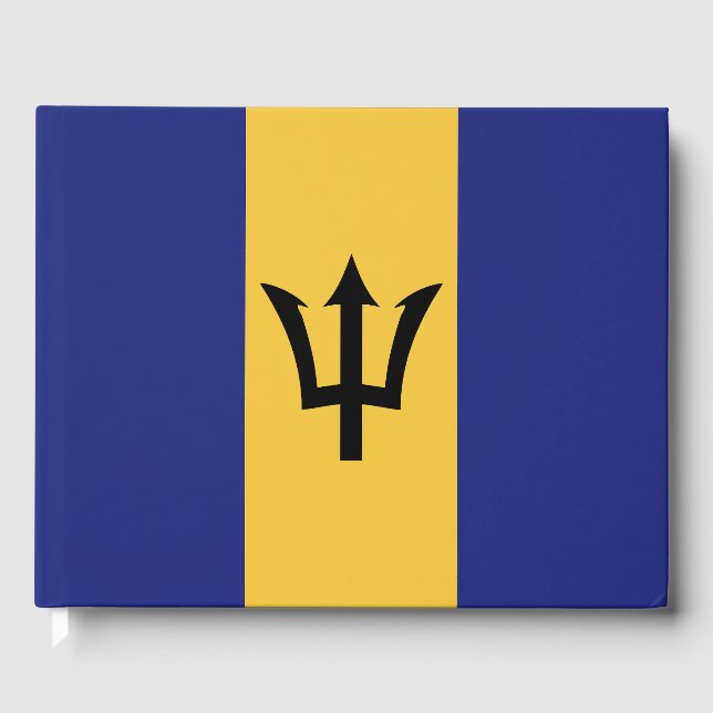 Livro De Visitas bandeira Barbados (Frente)