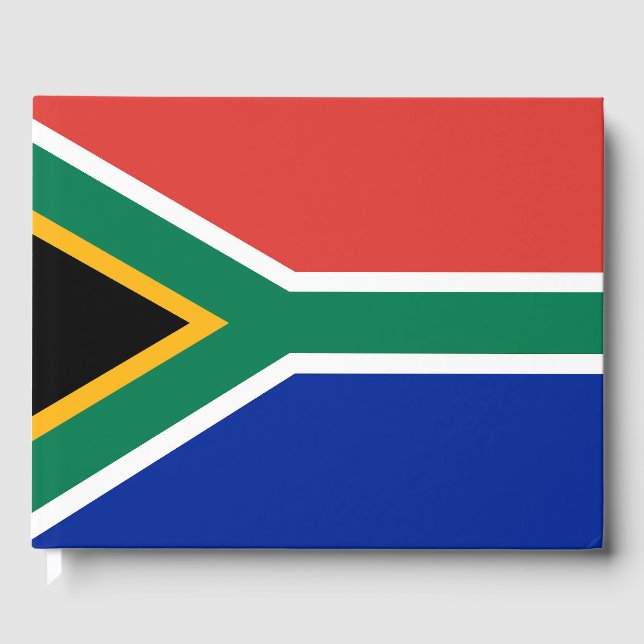 Livro De Visitas Bandeira da África do Sul (Frente)