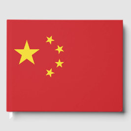 Livro De Visitas Bandeira da China