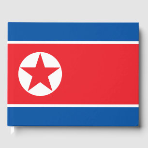 Livro De Visitas Bandeira da Coreia do Norte