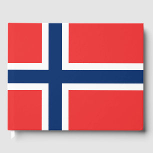 Livro De Visitas Bandeira da Noruega