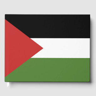 Livro De Visitas bandeira da Palestina