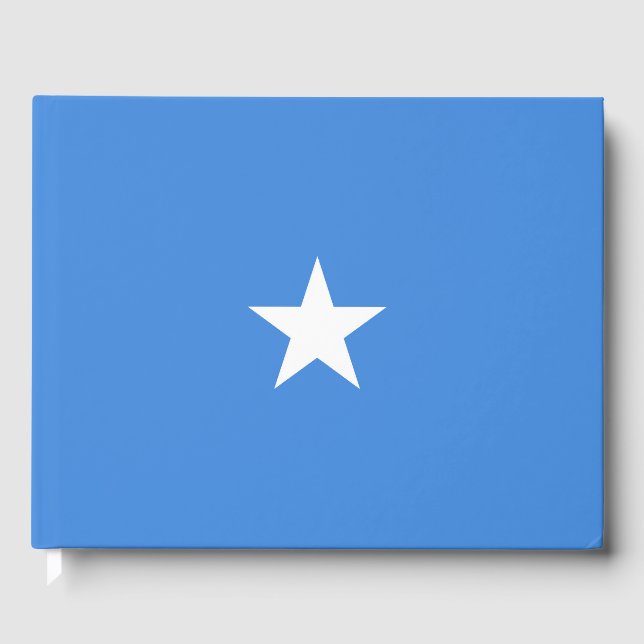 Livro De Visitas Bandeira da Somália (Frente)