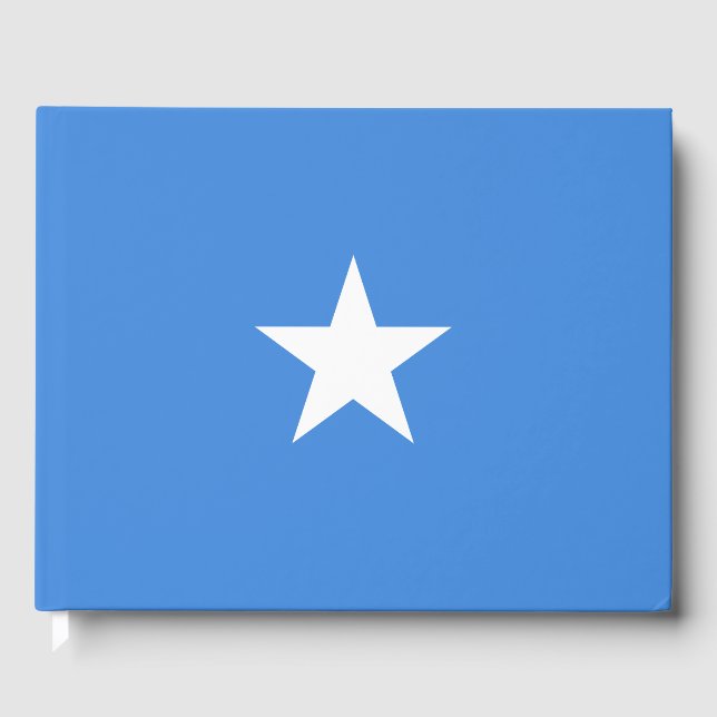 Livro De Visitas Bandeira da Somália (Frente)