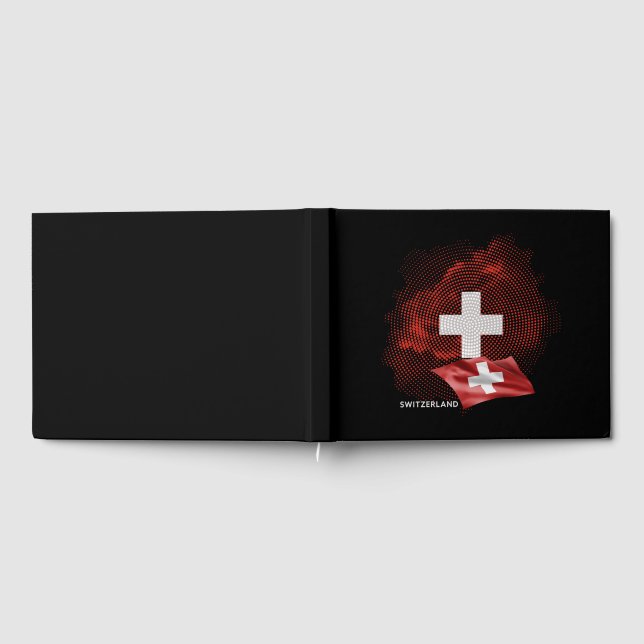 Livro De Visitas bandeira da Suíça (Completo)