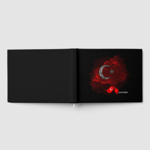 Livro De Visitas Bandeira da Turquia