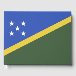 Livro De Visitas bandeira das Ilhas Salomão