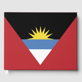 Livro De Visitas Bandeira de Antígua e Barbuda