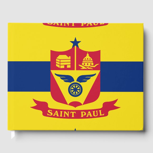Livro De Visitas Bandeira de Saint Paul (Minnesota) (Frente)