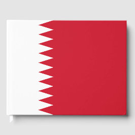 Livro De Visitas Bandeira do Bahrein