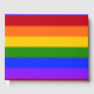 Livro De Visitas Bandeira do orgulho gay de Falln