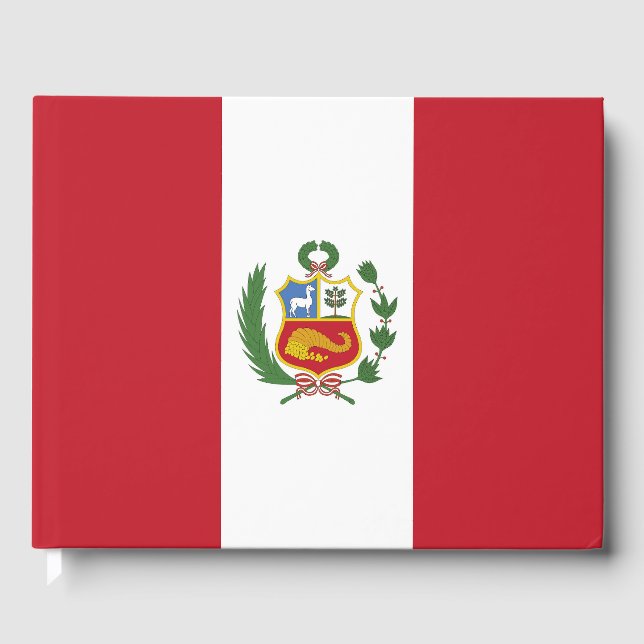 Livro De Visitas Bandeira do Peru (Frente)