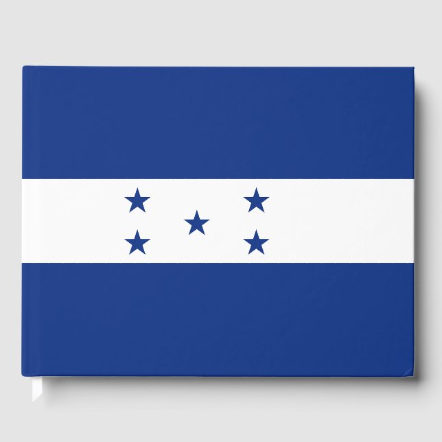 Livro De Visitas bandeira Honduras (Frente)