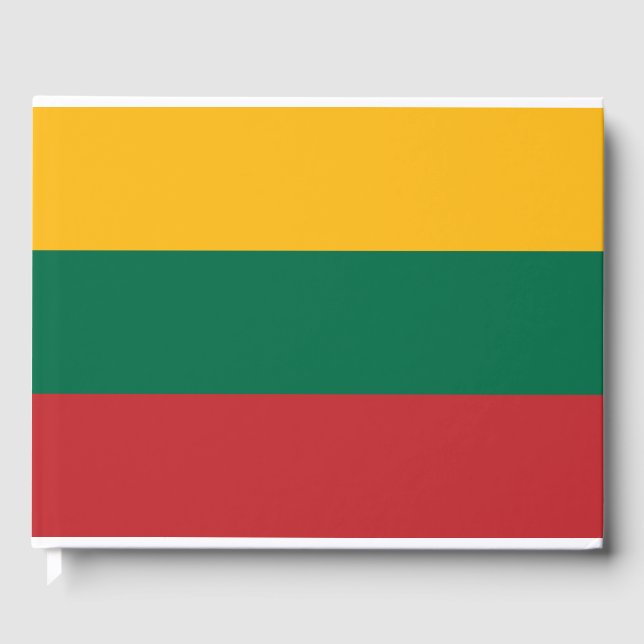 Livro De Visitas Bandeira lituana (Frente)