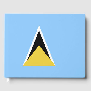 Livro De Visitas bandeira santo Lúcia