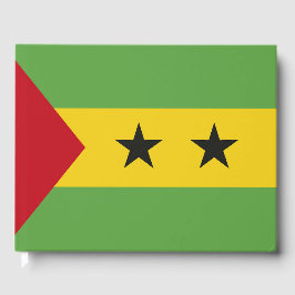 Livro De Visitas bandeira São Tomé e Príncipe