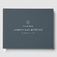 Bar azul minimalista Mitzvah