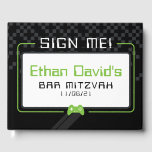 Livro De Visitas BAR MITZVAH Gamer Gamer legal verde limão preto<br><div class="desc">por kat massard >> WWW.SIMPLYSWEETPAPERIE.COM<<< - - - - - - - - - - - - - - - - A super cool GAMER THEMED welcome sign for your event. Setup as a template it is simple for you to add your own details, or hit the customize button and...</div>