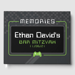 Livro De Visitas BAR MITZVAH WELCOME jogador legal de tendências ve