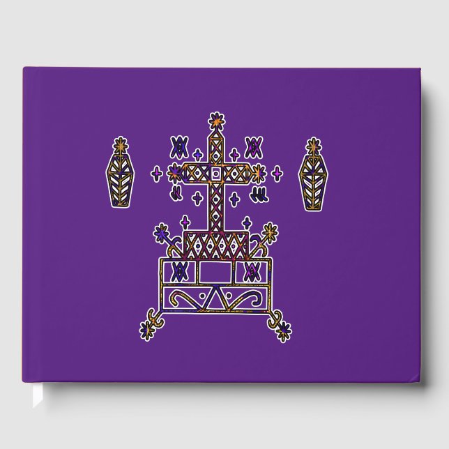 Livro De Visitas Baron Samedi Veve Sigil (Frente)