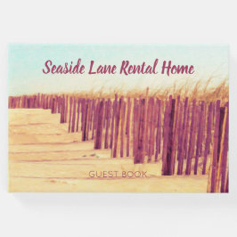 Livro De Visitas Beach Dunes Oceanfront Hospitalidade Guest Book