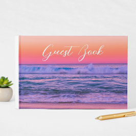 Livro De Visitas Beach House Bem-vindo Informações de Convidado