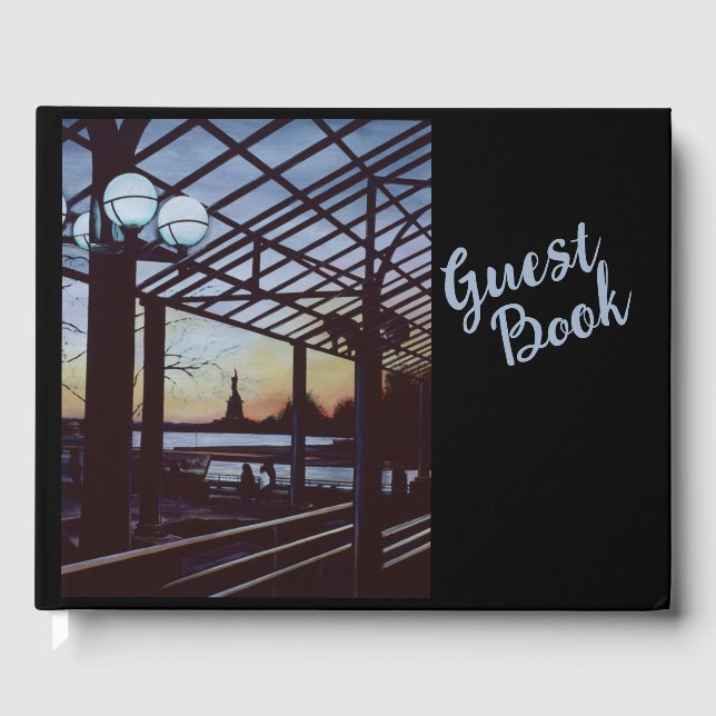 Livro De Visitas Bêbado no Aniversário da Liberdade, Ilha Ellis (Frente)