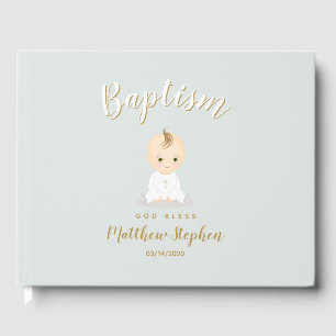 Livro De Visitas Bebé do baptismo