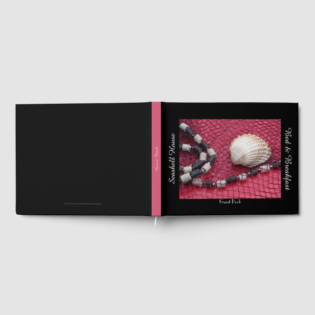 Livro De Visitas Bed & Breakfast, Beach House, Seashell B&B (Completo)