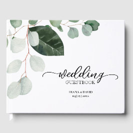 Livro De Visitas BELEZA DA PRIMAVERA BOTÂNICA VERDE Casamento