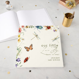 Livro De Visitas Besouro do Amor Boho Insetos Libélula