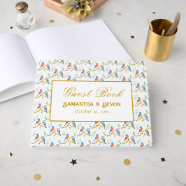 Livro De Visitas Bluebirds Wedding