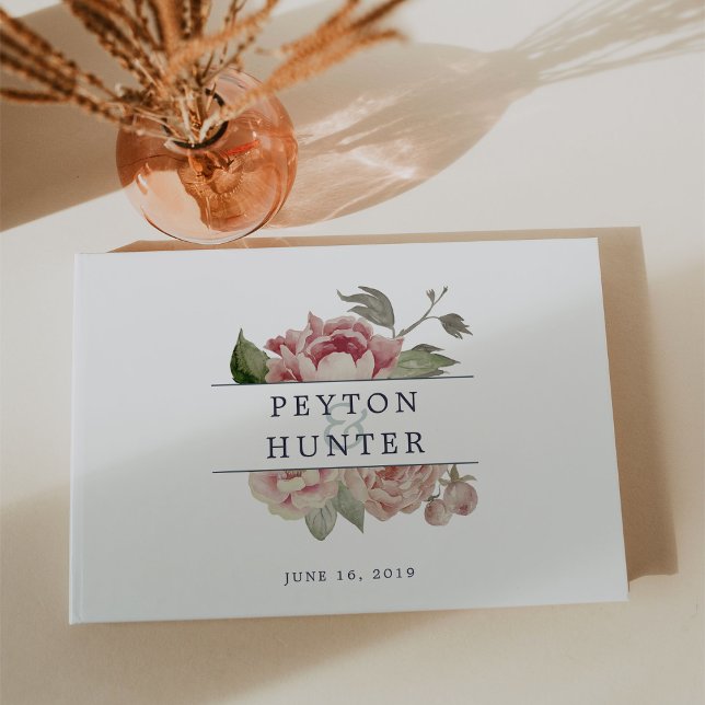 Livro De Visitas Blush Rosa Wedding (Criador carregado)