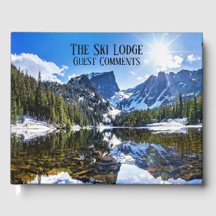 Livro De Visitas Boas-vindas ao Hotel Ski Mountains