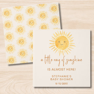 Livro De Visitas Boho A Little Ray of Sunshine Chá de fraldas