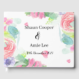 Livro De Visitas Boho Casado de Sweet Watercolor