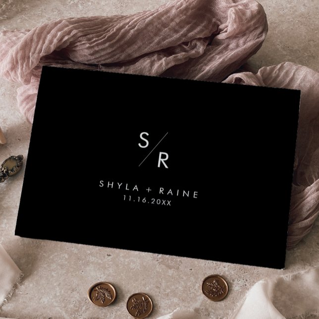 Livro De Visitas Boho Chic COLOR EDITABLE Monograma Weding (Criador carregado)